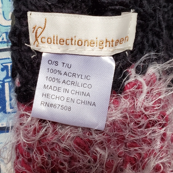 GORGEOUS MULTICOLORED STRIPED SCARF! - Picture 2 of 8